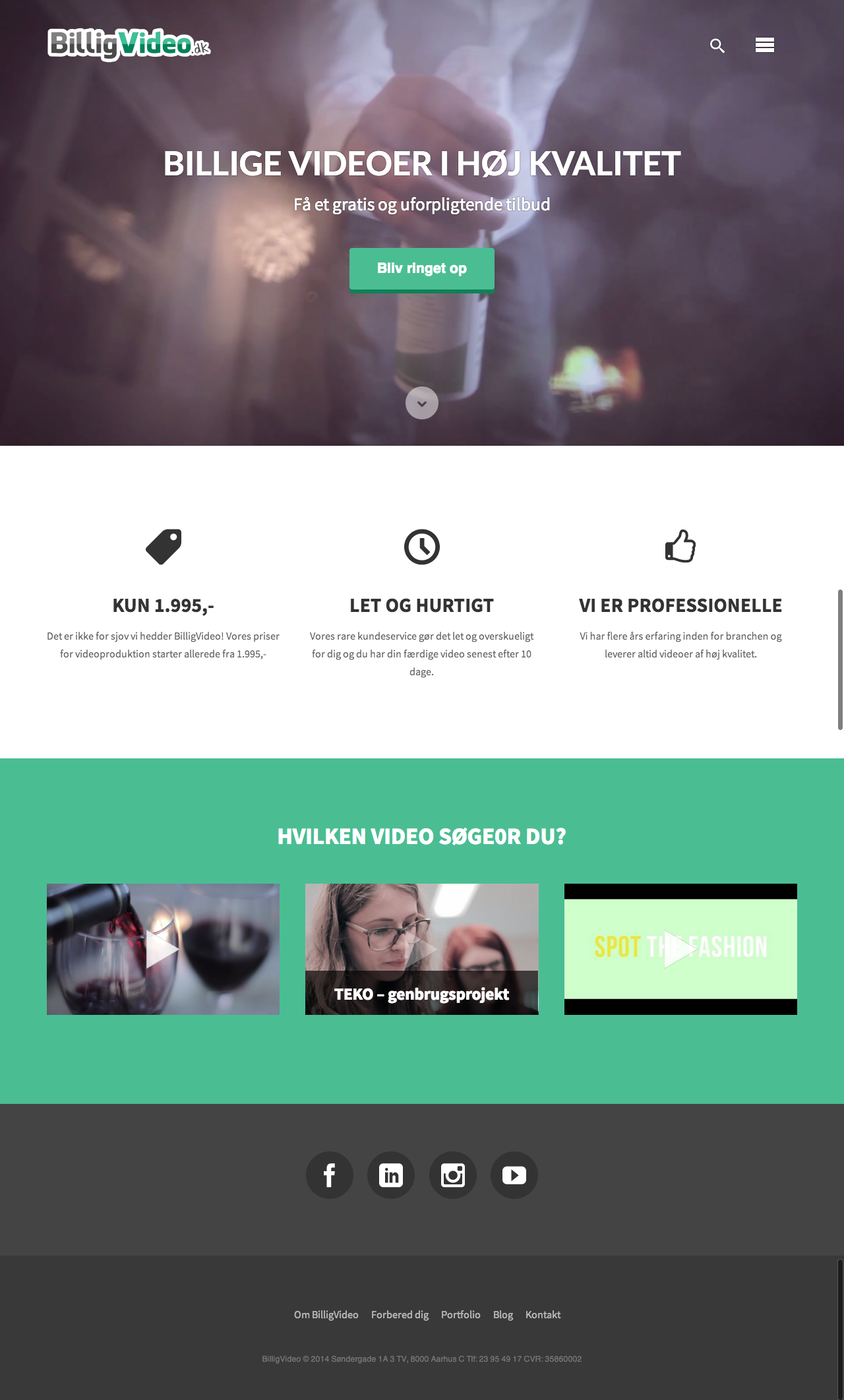 Videoproduktion www.billigvideo.dk